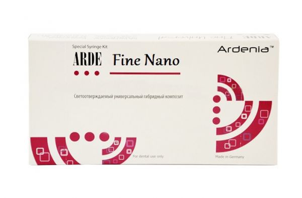 Arde Fine Nano, Ardenia, шприц 4г набор 3 шпр (А2, А3, А3, 5) + БОНД