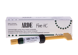 Arde Fine HC Светоотверждаемый, рентгеноконтрастный, микрогибридный материал шприц 4гр medium