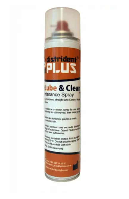 Масло спрей Distrident (для всех типов наконечников), 320 мл