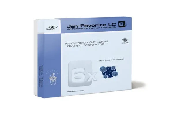 Jen-Favorite LC наногибридный композитный материал A2E, A2D, A3D, A3E, LO, I (6 шпрц*4г)