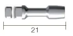 Абатмент SuperLine храповий ключ, довжина = 21мм, № XMA21W