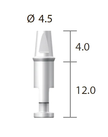 Абатмент винтовой SuperLine аналог двойного, длинный (12.0 + 5.5мм), диам. = 4.5мм, № CAN45LL