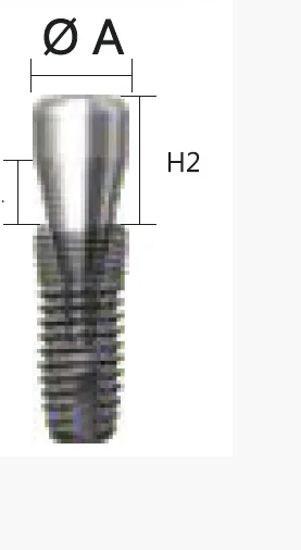 Формирователь десны SuperLine диам. = 4.0мм, высота десен = 3.0мм, выс = 5.0мм, № HAB403050L