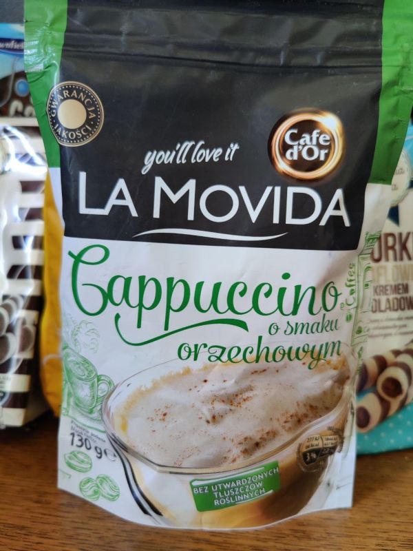 Капучино La Movida Cappuccino,130 г со вкусом ореха