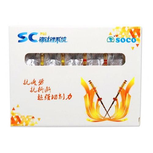 SOCO SC PRO машинные файлы (Соко СЦ Про) 6шт/уп ассорти 21мм