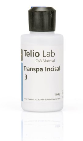 Telio Lab Transpa Incisal Транспа-маса ріжучого краю 3, 100г