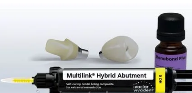 Композит фиксирующий набор Multilink Hybrid Abutment 1шприц 9г, HO 0 (высокая опаковость)