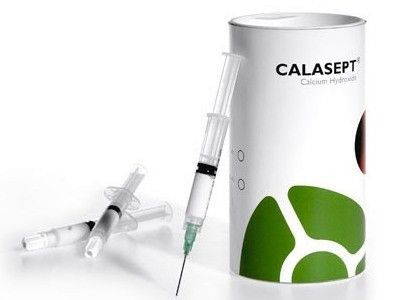 Calasept plus Каласепт (шприц 1,5 гр.) - стерильный чистый гидроксид кальция