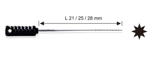 Пульпоекстрактор Barbed Broaches (PERFECT) 