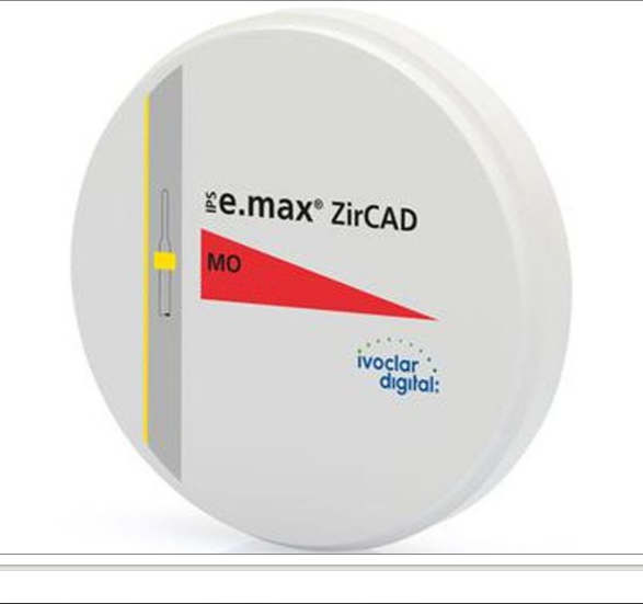 Циркониевый диск IPS e.max ZirCAD для CAD/CAM оборудования MO 98.5-25mm/1