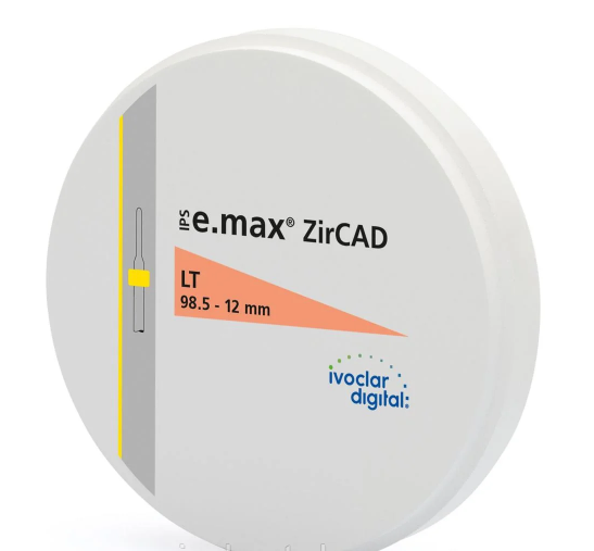 Циркониевый диск IPS e.max ZirCAD для CAD/CAM оборудования LT 98.5-16мм/1
