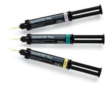Композитний цемент для фіксації SpeedCEM Plus (9 г) Жовтий