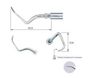 Varios насадка P26L Perio насадка