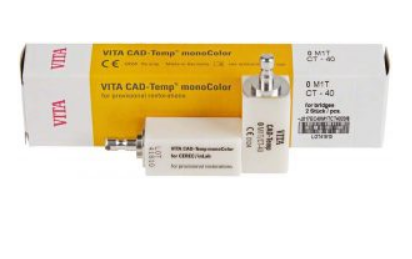 Блок VITA CAD-Temp monoColor для CEREC/inLab, колір 0M1T, 10шт