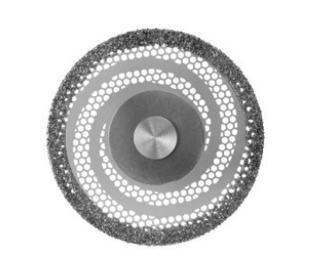 Диск Komet алмазный перфорированный, усиленный спиралью, диаметр 400