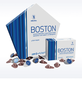 Boston, (Бостон) фотополимерный ортопедический композит Arkona blister 0,2г N40, А1