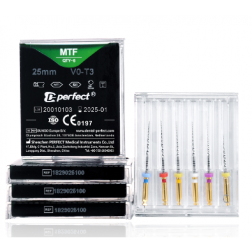 MTF files. NiTi машинные файлы. Perfect Dental