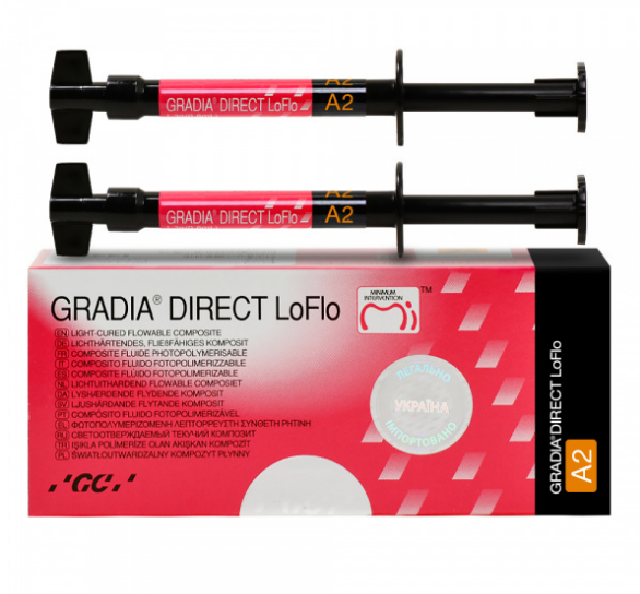 Gradia Direct LoFlo світлозатверджувальний композит 2х1.3 г, А2