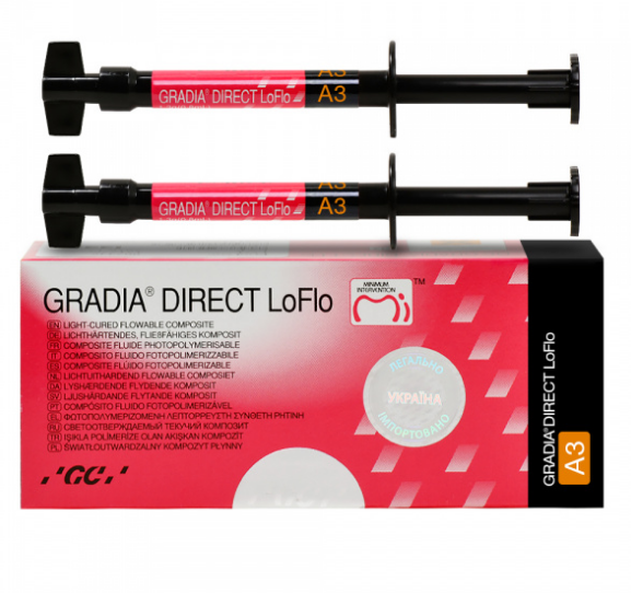 Gradia Direct LoFlo світлозатверджувальний композит 2х1.3 г, А3