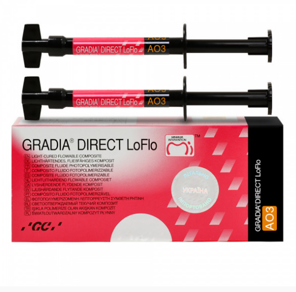 Gradia Direct LoFlo світлозатверджувальний композит 2х1.3 г, ОА3