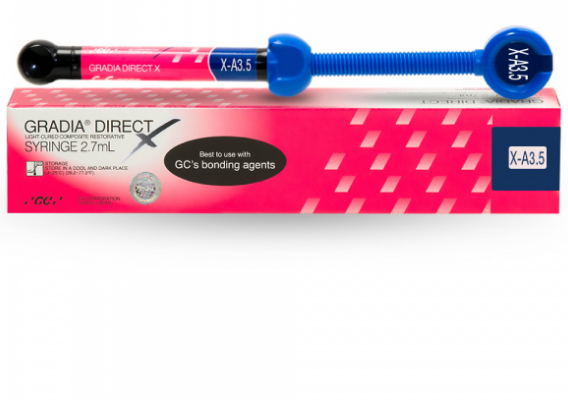 Модифицированный композит для реставраций 1 и 2 класса GRADIA DIRECTх (шприц 5 г) шприц X-A3.5