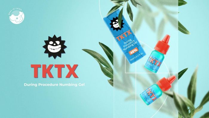 Вторинний гель - анестетик TKTX 40% 15g