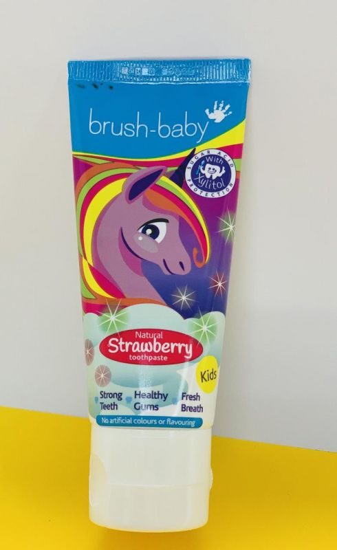 Зубная паста для детей Brush-Baby от 3 до 6л. 50мл