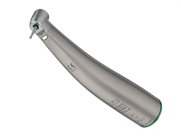 Накінечник T2 LINE A 6 L, серія Комфорт, мікромоторний, понижуючий, кутовий з редукцією 6:1, зелений