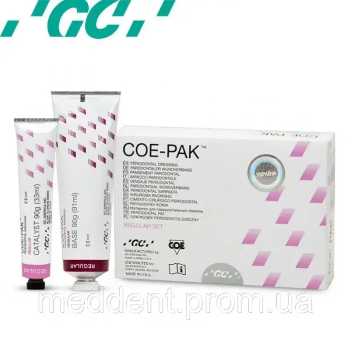 COE-PAK (ДЕЯ-ПАК) парадонтальна пов'язка, 90 г + 90 г, GC