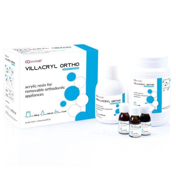 Villacryl Ortho - пластмасса для изготовления съемных ортодонтических аппаратов набор