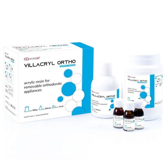 Villacryl Ortho - пластмасса для изготовления съемных ортодонтических аппаратов набор