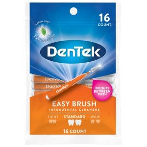 DenTek Удобное очищение Межзубные щетки для Стандартных промежутков, 16 шт.