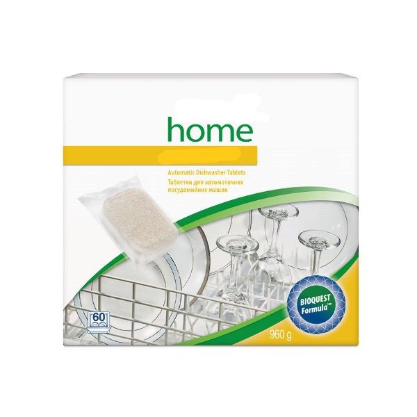 DISH DROPS Таблетки для автоматических посудомоечных машин (60 шт./уп.)