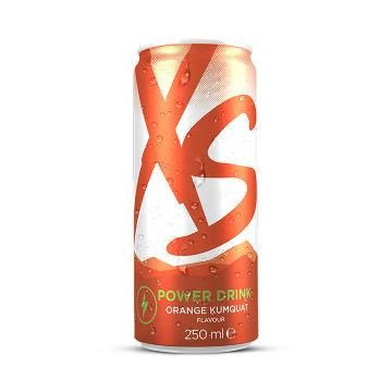 XS™ Power Drink Энергетический напиток со вкусом апельсина и кумквата (12 банок x 250 мл)