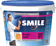 Фарба-Грунт SD-51 із дрібним піском Smile