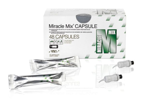 MIRACLE MIX, стеклоиономерный цемент