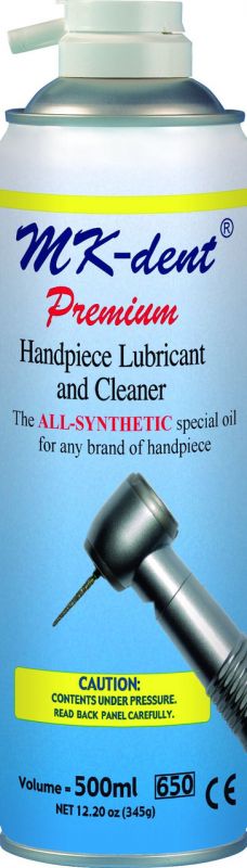 Масло-спрей для стоматологических наконечников MK-Dent 500 ml (очистка и смазка)
