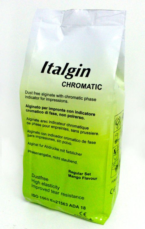 Альгинатный слепочный материал italgin chromatic 450г