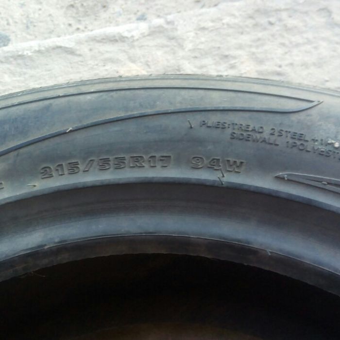 Шина hankook ventus prime б/у 215/55/r17 В НАЛИЧИИ 1 ШТ.