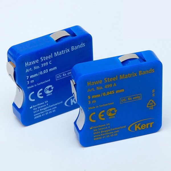 Steel Matrices (Матричная лента сталь) KERR #499B толщина 0.045мм, ширина 6мм