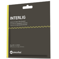 Angelus Interlig - стрічка для шинування, просочена композитом (3 смужки по 8,5 см * 2 мм * 0,2 мм) 