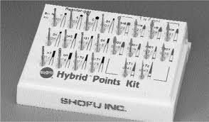 Набір алмазних інструментів Hybrid Points Kit (Гібрид Поінес Кіт), SHOFU 22 Бора