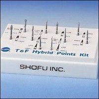 Набір алмазних борів T&F Hybrid Point Kit, SHOFU 10 шт.