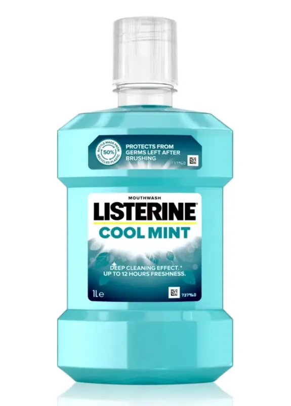 Ополаскиватель для ротовой полости Listerine Expert Cool Mint Защита десен 1000 мл