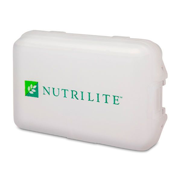 Nutrilite Коробка для таблеток (Длина 10,2 см, ширина 6,2 см, высота 3,3 см)