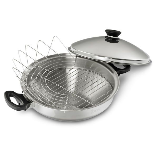 Сковородка-вок iCook (объем − 4,6 л, высота − 10,1 см, внутренний диаметр − 28 см)