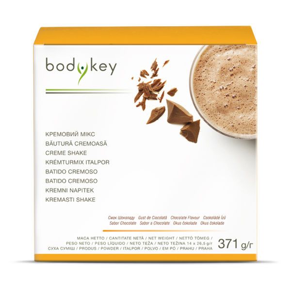 Bodykey від Nutrilite Кремовий мікс зі смаком шоколаду, збалансований вміст поживних речовин (14 х 26,5 г) Bodykey від Nutrilite Кремовий мікс зі смаком шоколаду, збалансований вміст поживних речовин (14 х 26,5 г)