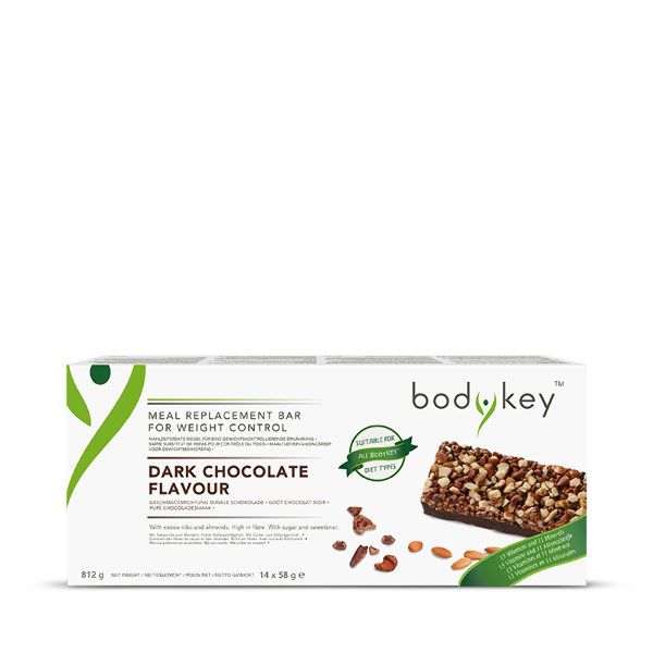 Bodykey від Nutrilite Батончик для заміни прийомів їжі зі смаком чорного шоколаду (14*58 г)