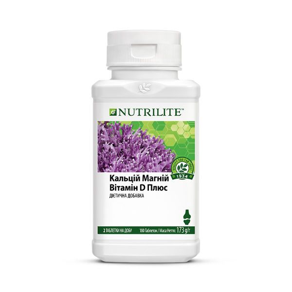 Nutrilite Кальцій Магній вітамін D плюс (180 таб.)
