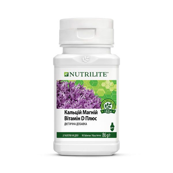 Nutrilite Кальций Магний витамин D плюс, 90 таб.